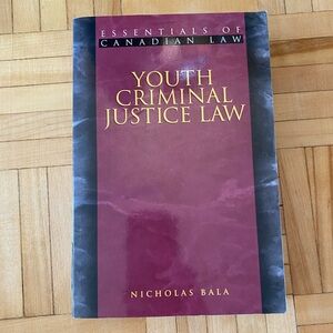 Youth Criminal Justice Law Book
